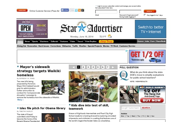 staradvertiser.com site used Staradvertiser