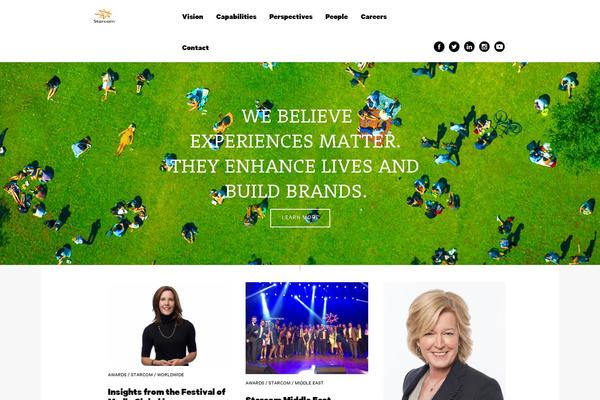 starcom WordPress theme, websites list used starcom theme starcom theme websites examples