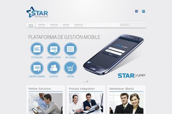 starconsulting.cl site used Unibody