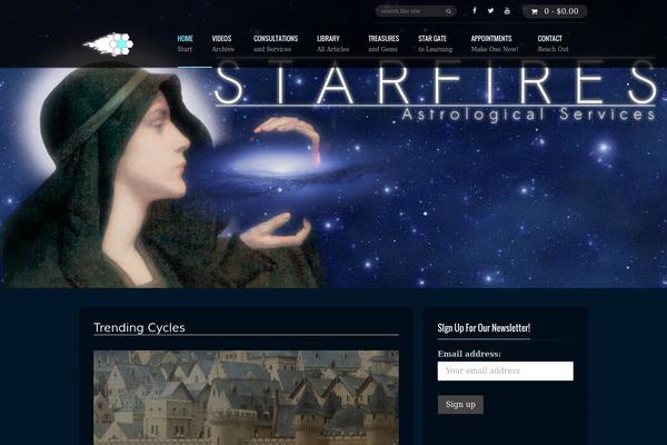 starfires.com site used Focus-stock-dark