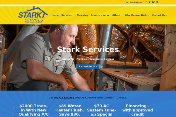 starkservices theme websites examples