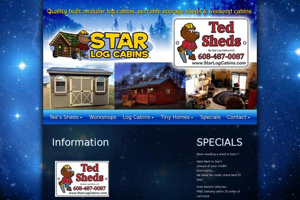 starlogcabins.com site used Star_log_cabins_sheds_wisconsin