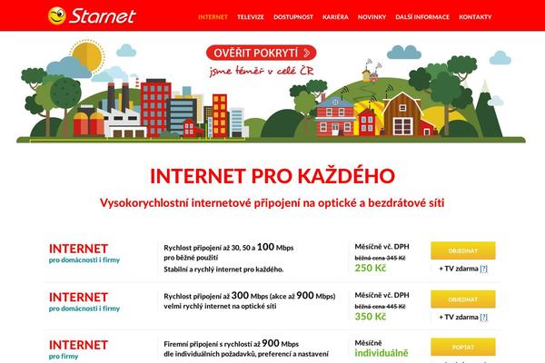 starnet.cz site used Starnetcz