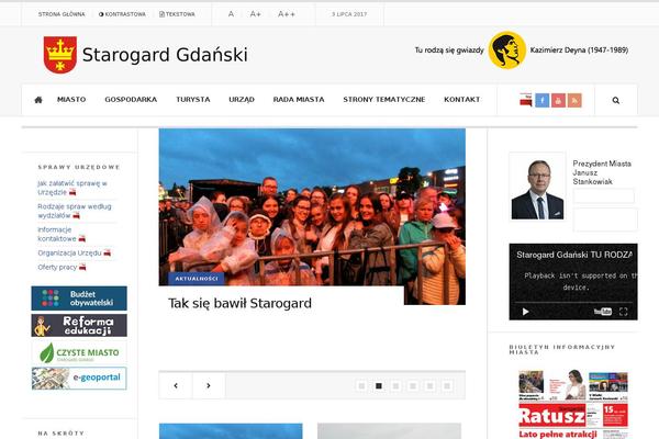 starogard.pl site used Starogard