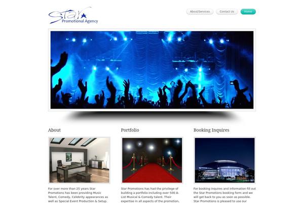 starpromotionalagency.com site used Themia Lite