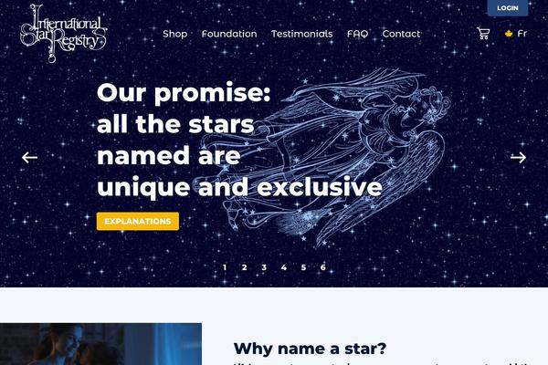 starregistry.ca site used Starregistry