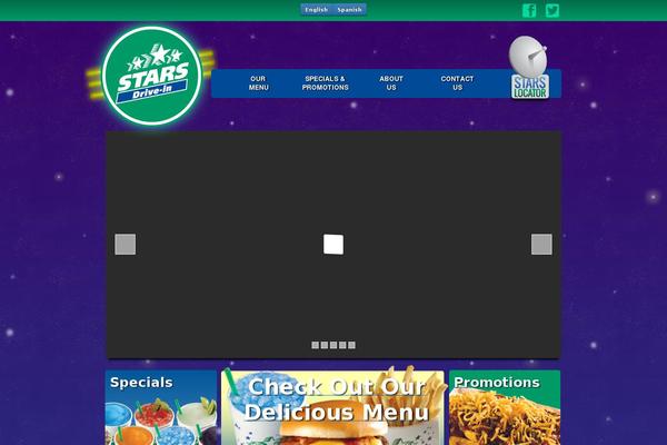 starsdrivein.com site used Stars-child-theme
