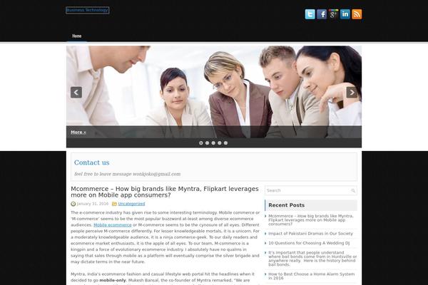 DoBusiness theme websites examples