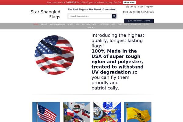 starspangledflags.com site used Shoptimizer-child-theme