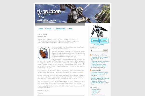 starsubber.it site used Starsubber-2009