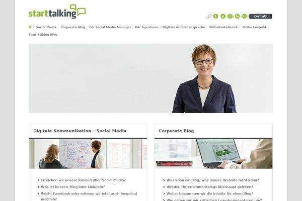 start-talking.de site used Starttalking