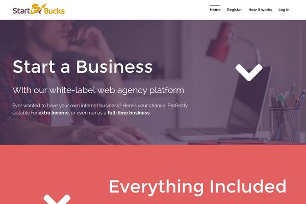 startbucks theme websites examples