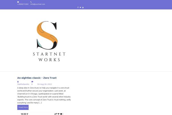 startnetworks.info site used Blogfi