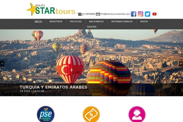 startourscolombia.com site used Startours