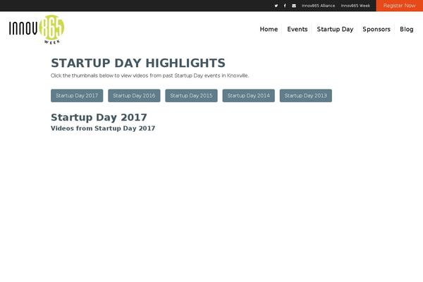 startupday2014.com site used Startupday