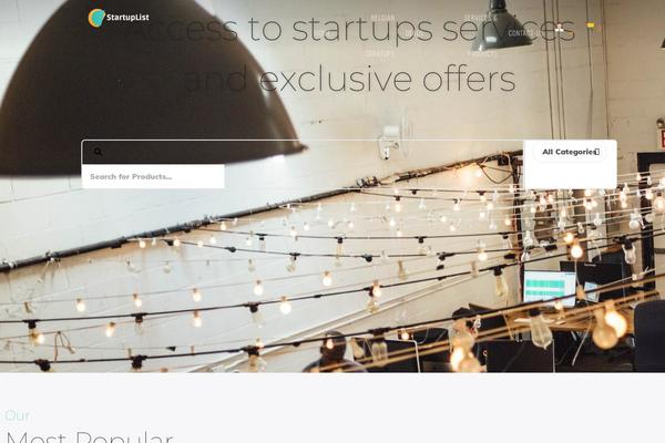 startuplist.be site used Couponseek