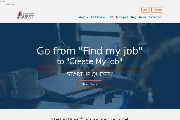 startupquest.org site used Klein-child-2.0.8