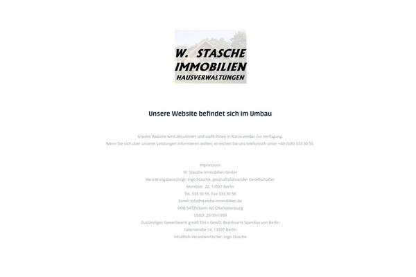 stasche-immobilien.de site used Homesweet