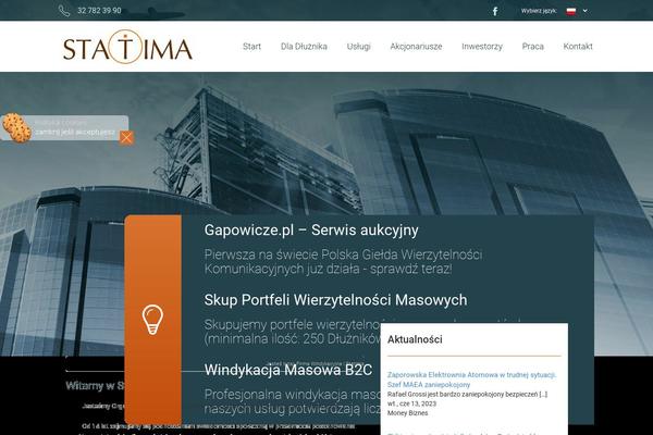statima.pl site used Statima