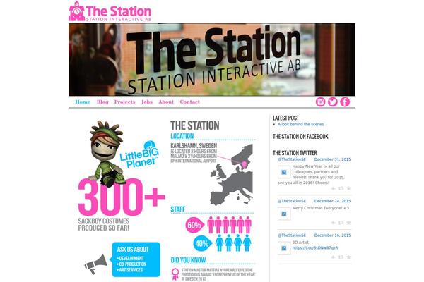 station-interactive.com site used Thunderfulgames