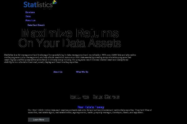 statlistics.com site used Statlistics