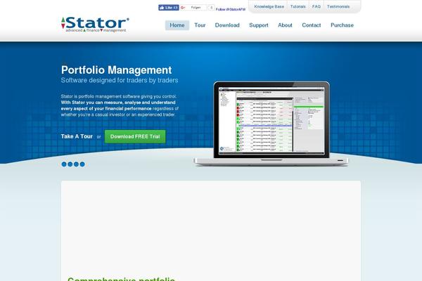 Site using Digg Digg plugin