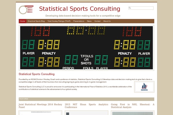 statsportsconsulting.com site used Statsports-avada