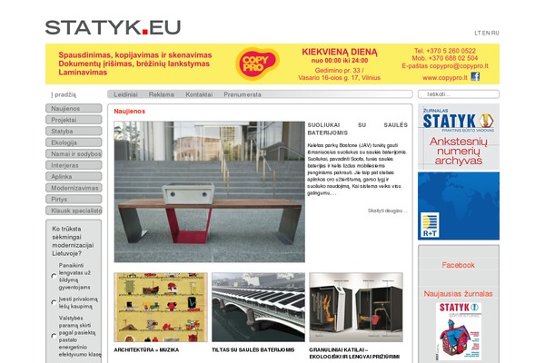 statyk.eu site used Safari-blog