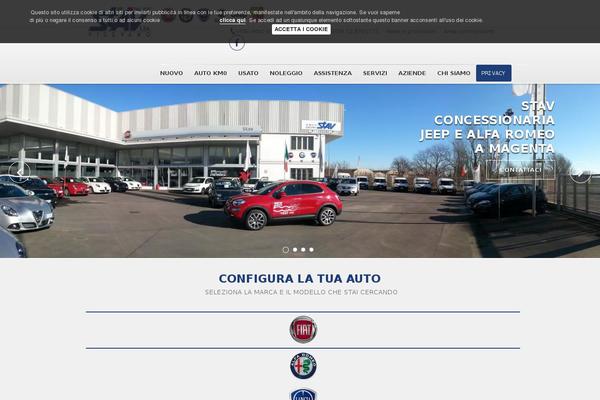 stavauto.it site used Webspark-theme-stav