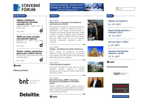 stavebni-forum.cz site used Bd-theme