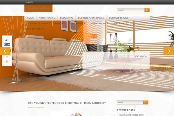 homeblog theme websites examples