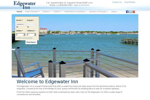 stayatedgewater.com site used Bootstrap Basic