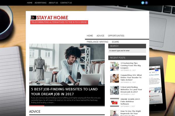 stayathome.com site used Stayathome