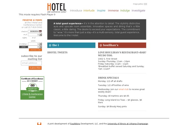 stayatthei.com site used Ihotel