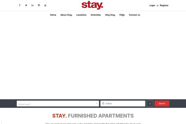 Homey theme site design template sample
