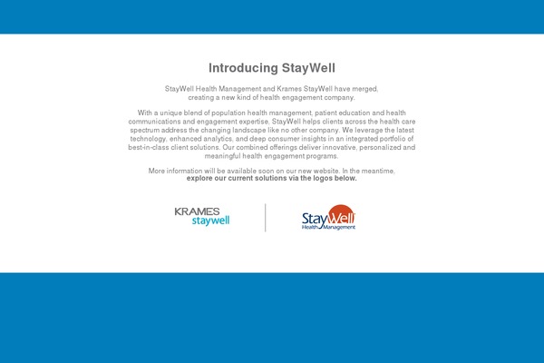 staywell.com site used Staywell