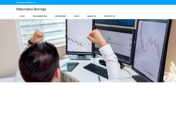 stbarnabasborrego.org site used Optical-lens-shop