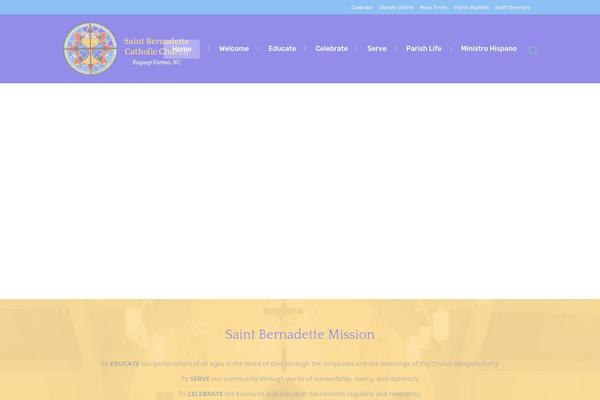 Bridge theme site design template sample