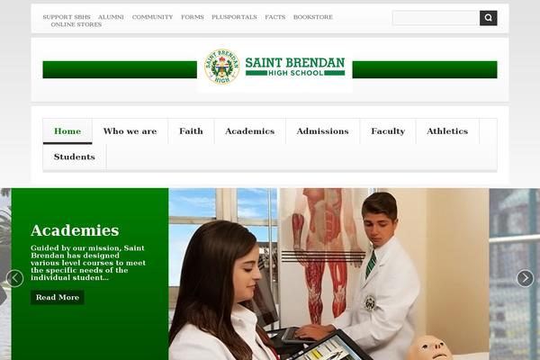 stbrendanhigh.org site used Theme46570