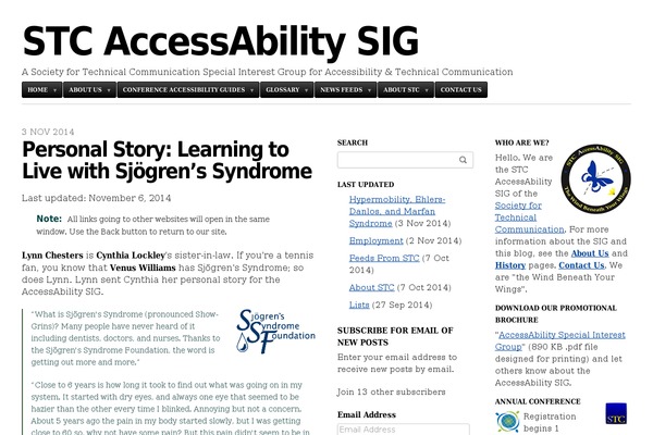 stc-access.org site used Lib