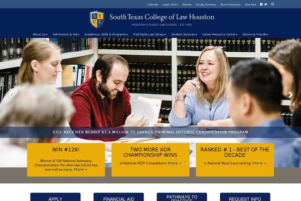 stcl.edu site used Southtexascollegeoflaw