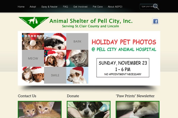 pet-rescue-child theme websites examples