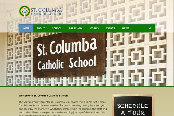 stcolumbaschool.org site used Stcolumbaschool_twenty