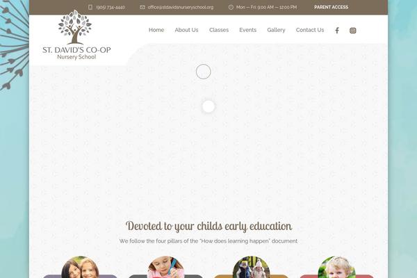 stdavidsnurseryschool.org site used Stdavids-child