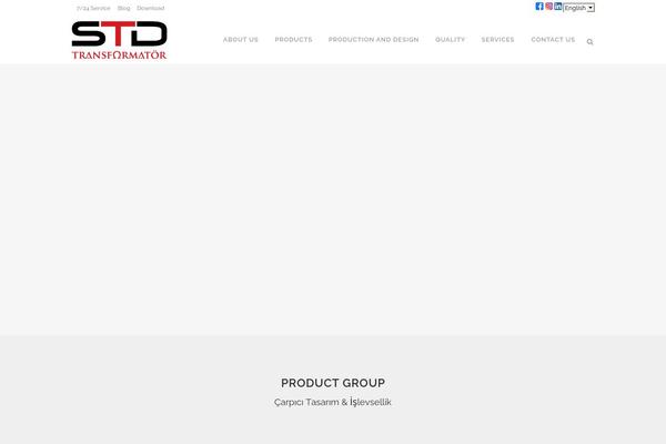 Bridge theme site design template sample