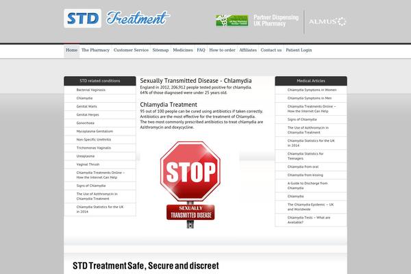 Std theme site design template sample