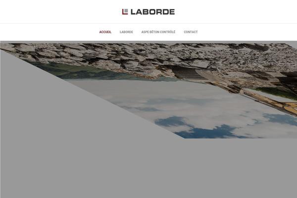 ste-laborde.fr site used TheBuilt
