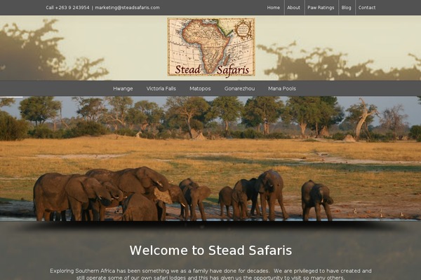 steadsafaris.com site used Steadsafaris