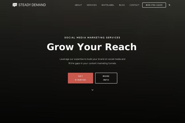 Monochrome-pro theme site design template sample