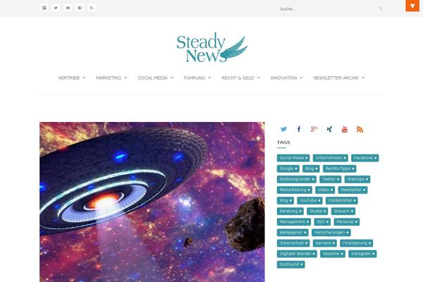 steadynews.de site used Soigne